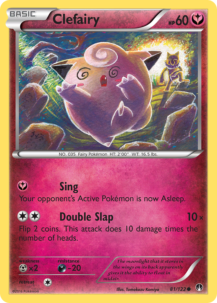 Clefairy (81/122) [XY: BREAKpoint] | Dragon's Lair Comics and Fantasy Houston TX