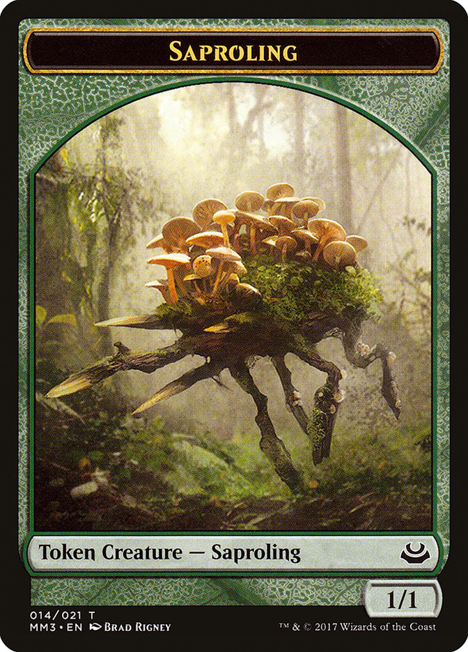 Saproling Token [Modern Masters 2017 Tokens] | Dragon's Lair Comics and Fantasy Houston TX