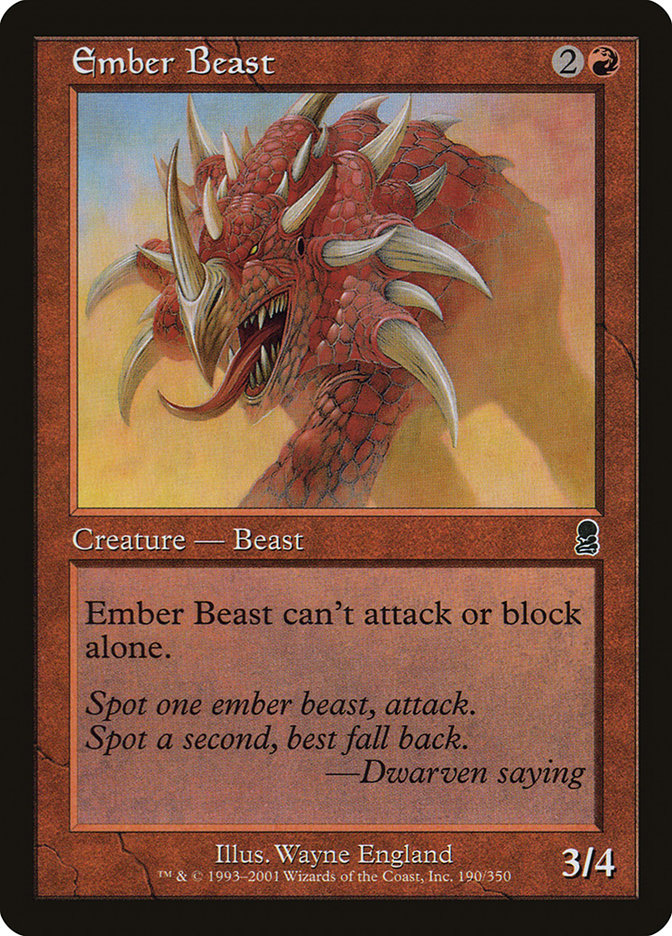 Ember Beast [Odyssey] | Dragon's Lair Comics and Fantasy Houston TX