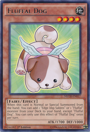 Fluffal Dog [NECH-EN017] Rare | Dragon's Lair Comics and Fantasy Houston TX