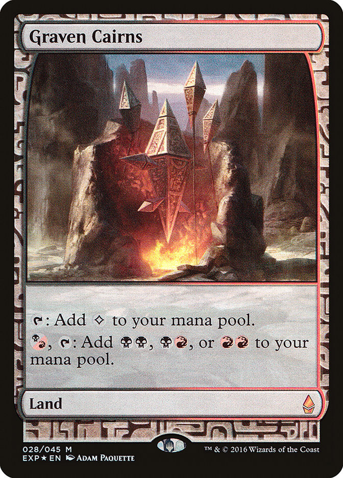 Graven Cairns [Zendikar Expeditions] | Dragon's Lair Comics and Fantasy Houston TX