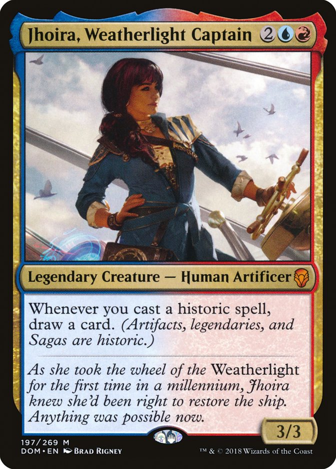 Jhoira, Weatherlight Captain [Dominaria] | Dragon's Lair Comics and Fantasy Houston TX