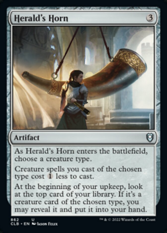 Herald's Horn [Commander Legends: Battle for Baldur's Gate] | Dragon's Lair Comics and Fantasy Houston TX