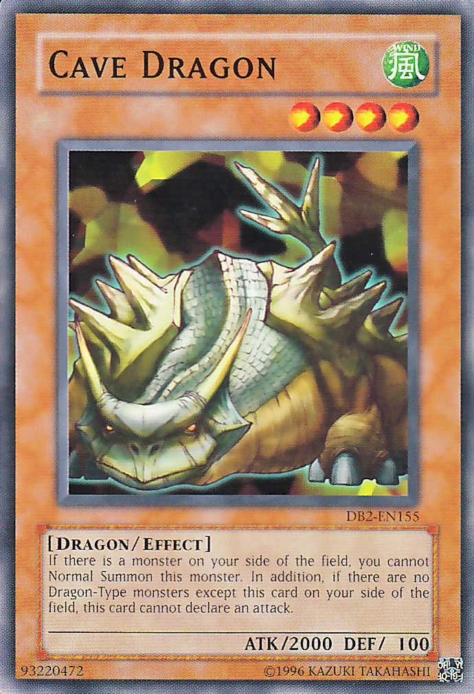 Cave Dragon [DB2-EN155] Common | Dragon's Lair Comics and Fantasy Houston TX