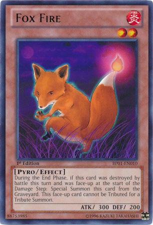 Fox Fire [BP01-EN010] Rare | Dragon's Lair Comics and Fantasy Houston TX