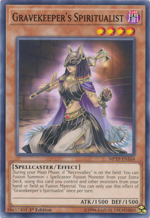 Gravekeeper's Spiritualist [MP19-EN164] Common | Dragon's Lair Comics and Fantasy Houston TX