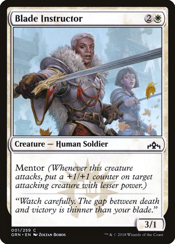 Blade Instructor [Guilds of Ravnica] | Dragon's Lair Comics and Fantasy Houston TX