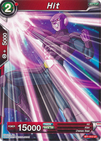 Hit (BT1-012) [Galactic Battle] | Dragon's Lair Comics and Fantasy Houston TX