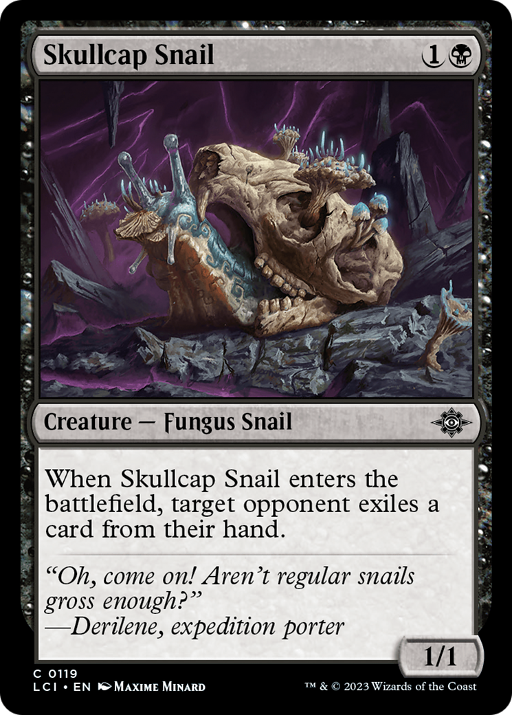 Skullcap Snail [The Lost Caverns of Ixalan] | Dragon's Lair Comics and Fantasy Houston TX