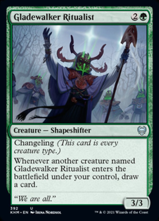 Gladewalker Ritualist [Kaldheim] | Dragon's Lair Comics and Fantasy Houston TX
