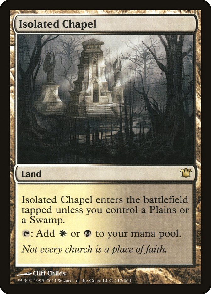 Isolated Chapel [Innistrad] | Dragon's Lair Comics and Fantasy Houston TX