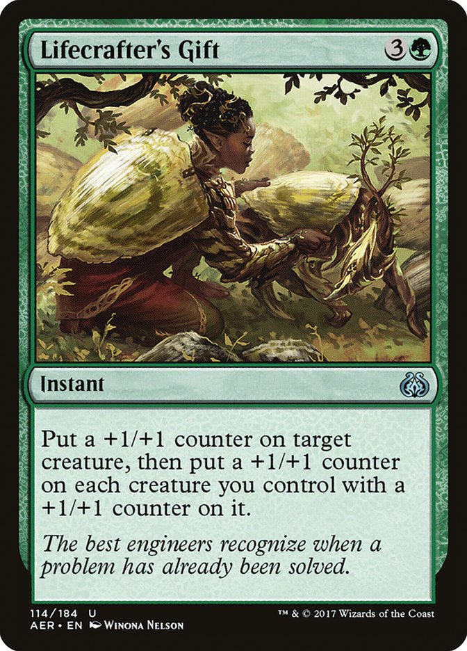 Lifecrafter's Gift (114) [Aether Revolt] | Odin's Place
