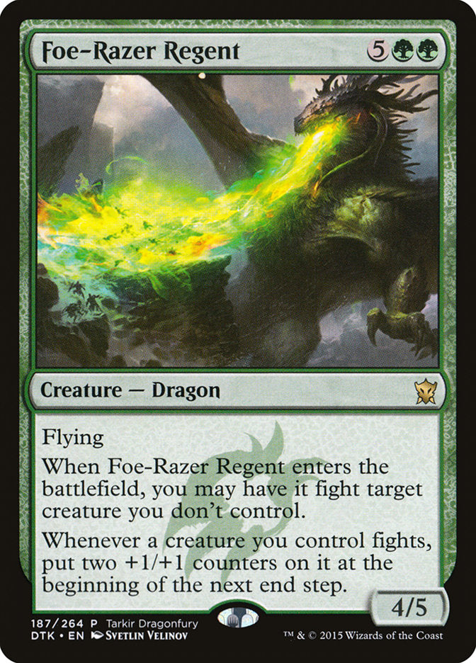 Foe-Razer Regent [Tarkir Dragonfury] | Dragon's Lair Comics and Fantasy Houston TX
