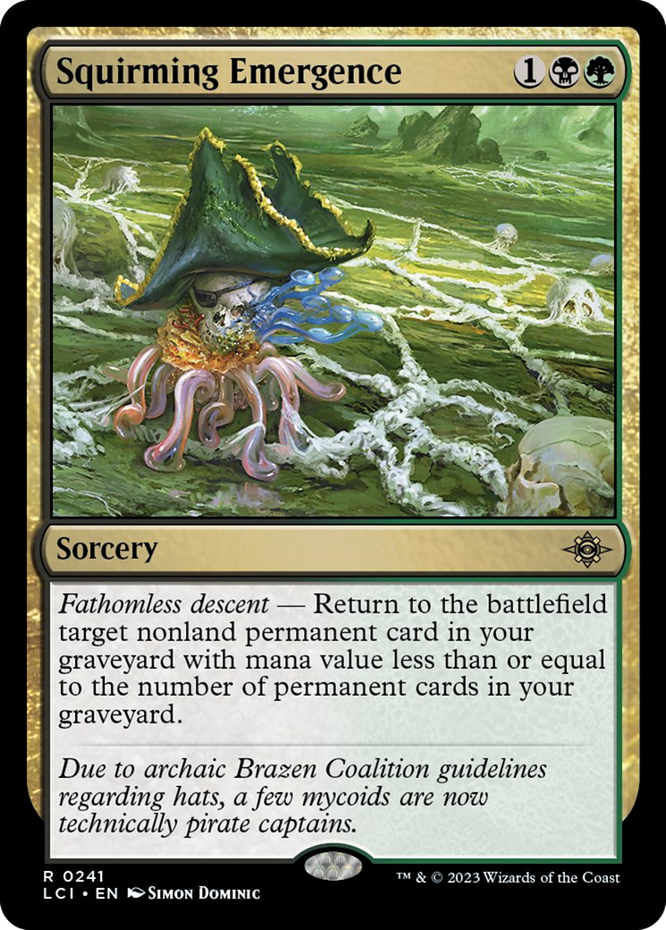 Squirming Emergence [The Lost Caverns of Ixalan] | Dragon's Lair Comics and Fantasy Houston TX