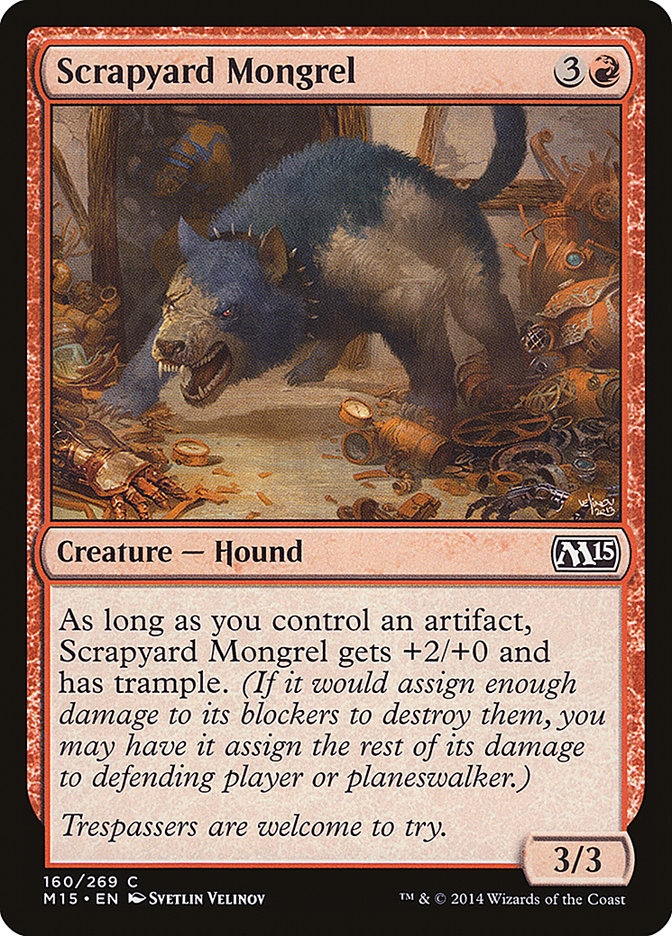 Scrapyard Mongrel [Magic 2015] | Dragon's Lair Comics and Fantasy Houston TX