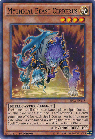 Mythical Beast Cerberus [BP03-EN018] Common | Dragon's Lair Comics and Fantasy Houston TX