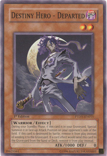 Destiny Hero - Departed [PTDN-EN015] Common | Dragon's Lair Comics and Fantasy Houston TX