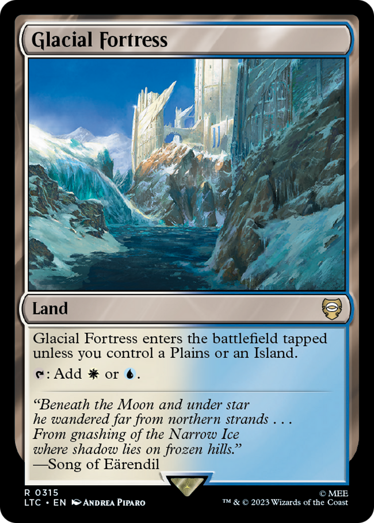 Glacial Fortress [The Lord of the Rings: Tales of Middle-Earth Commander] | Dragon's Lair Comics and Fantasy Houston TX