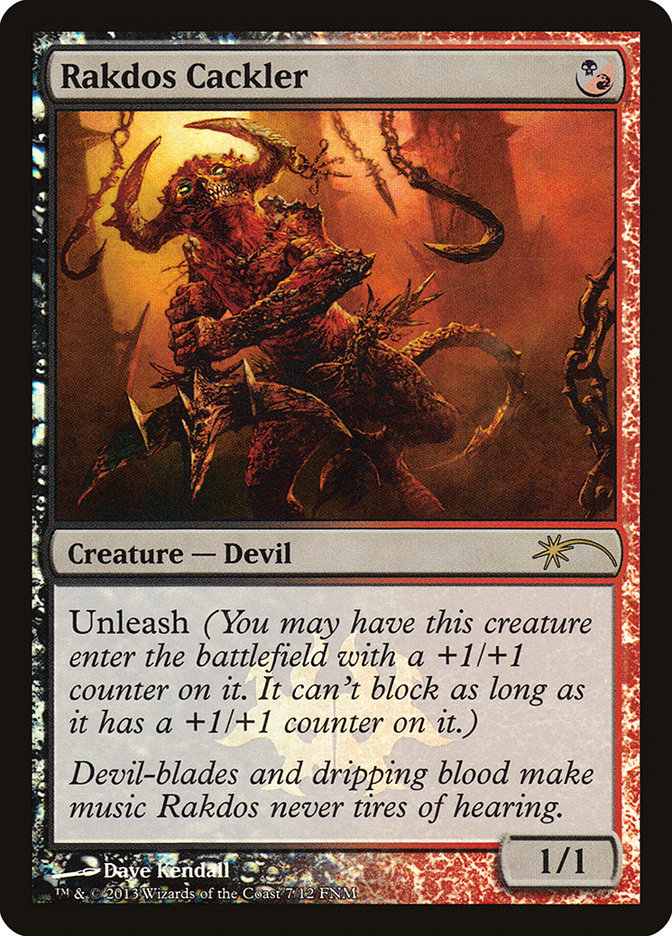 Rakdos Cackler [Friday Night Magic 2013] | Dragon's Lair Comics and Fantasy Houston TX