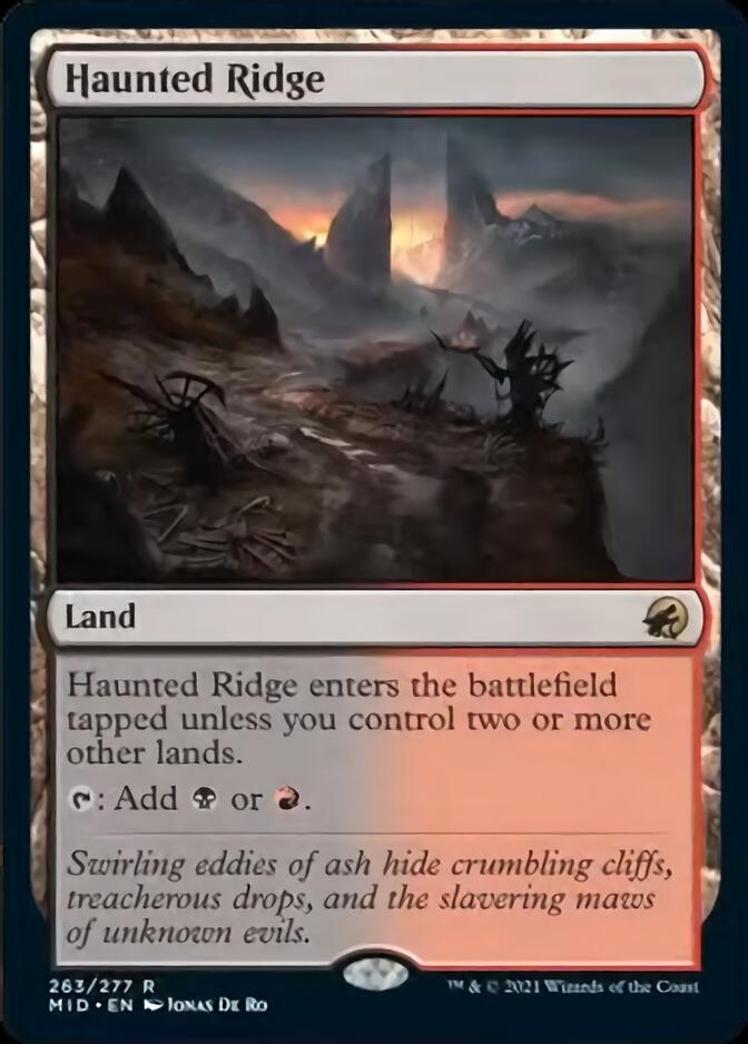 Haunted Ridge [Innistrad: Midnight Hunt] | Dragon's Lair Comics and Fantasy Houston TX