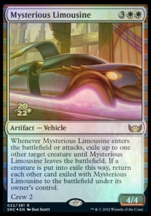 Mysterious Limousine [Streets of New Capenna Prerelease Promos] | Dragon's Lair Comics and Fantasy Houston TX