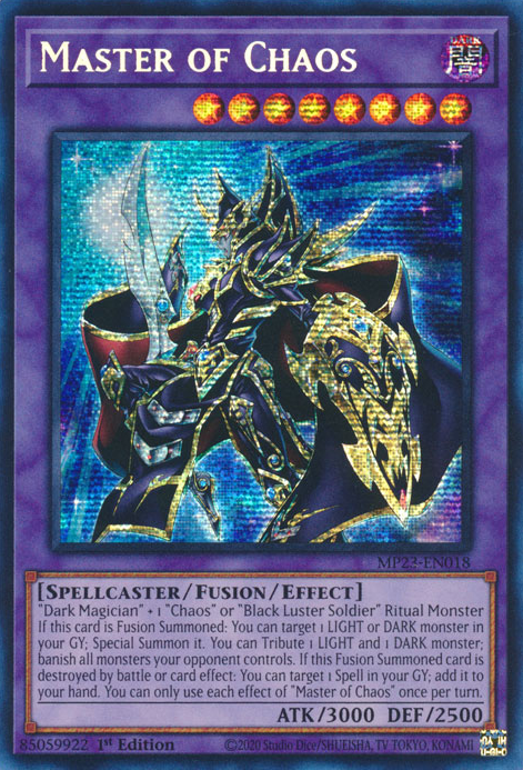 Master of Chaos [MP23-EN018] Prismatic Secret Rare | Dragon's Lair Comics and Fantasy Houston TX