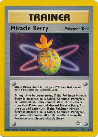 Miracle Berry (94/111) [Neo Genesis Unlimited] | Dragon's Lair Comics and Fantasy Houston TX