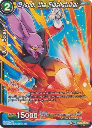 Dyspo, the Flashstriker (EX12-05) [Universe 11 Unison] | Dragon's Lair Comics and Fantasy Houston TX