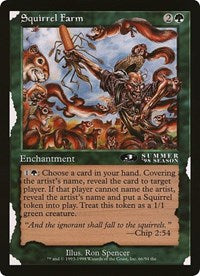 Squirrel Farm (Oversized) [Oversize Cards] | Dragon's Lair Comics and Fantasy Houston TX