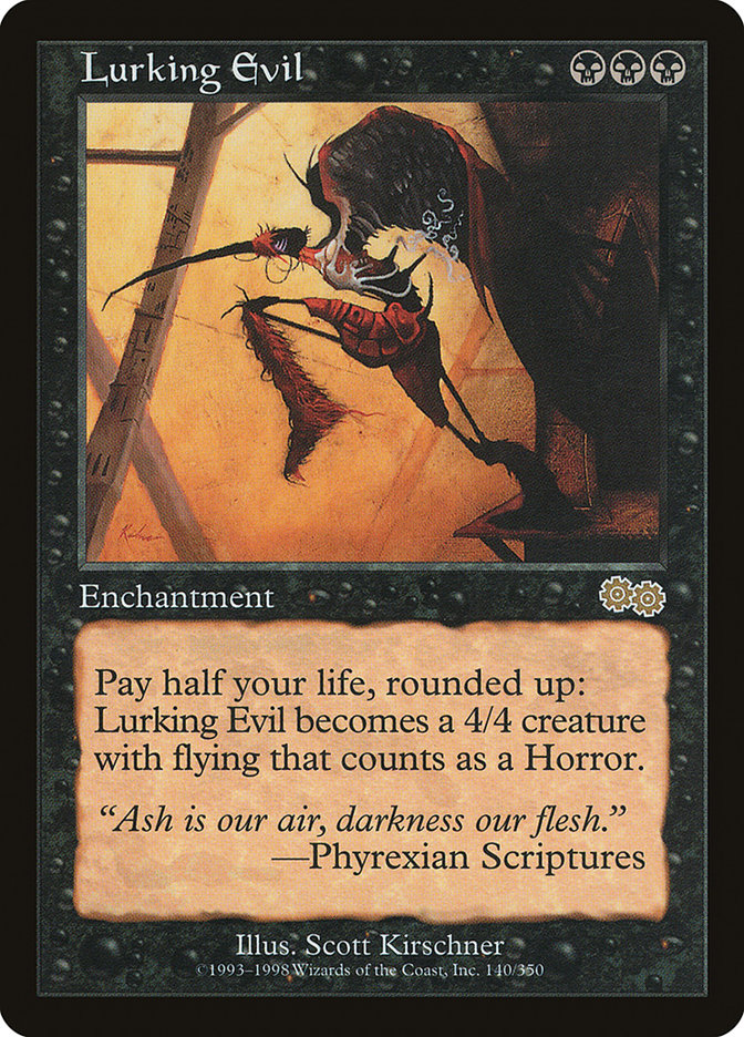 Lurking Evil [Urza's Saga] | Dragon's Lair Comics and Fantasy Houston TX