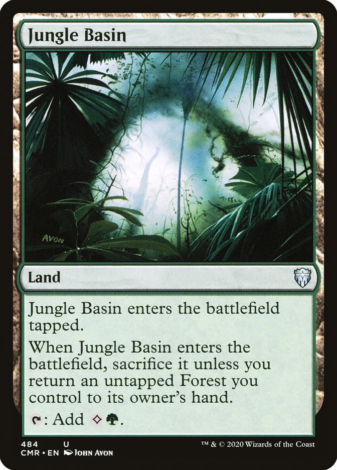 Jungle Basin [Commander Legends] | Dragon's Lair Comics and Fantasy Houston TX