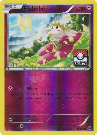 Flabebe (101/162) (League Promo) [XY: BREAKthrough] | Dragon's Lair Comics and Fantasy Houston TX