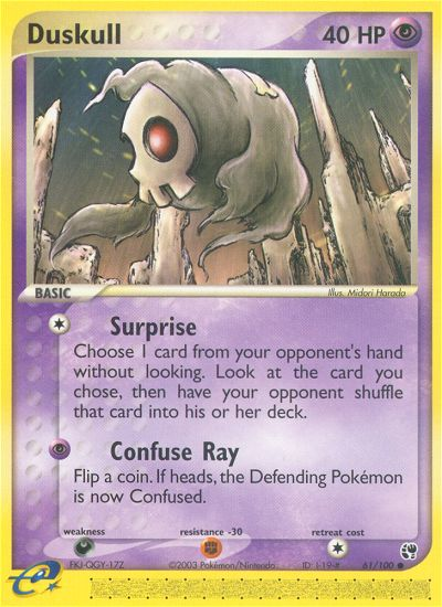 Duskull (61/100) [EX: Sandstorm] | Dragon's Lair Comics and Fantasy Houston TX