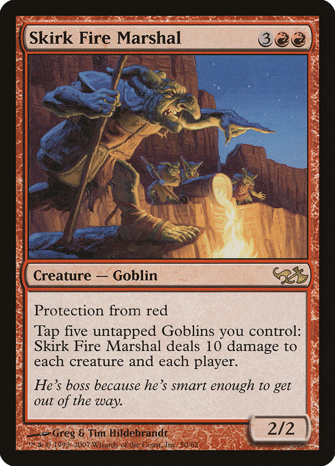 Skirk Fire Marshal [Duel Decks: Elves vs. Goblins] | Dragon's Lair Comics and Fantasy Houston TX