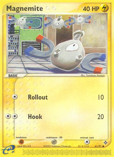 Magnemite (61/97) [EX: Dragon] | Dragon's Lair Comics and Fantasy Houston TX