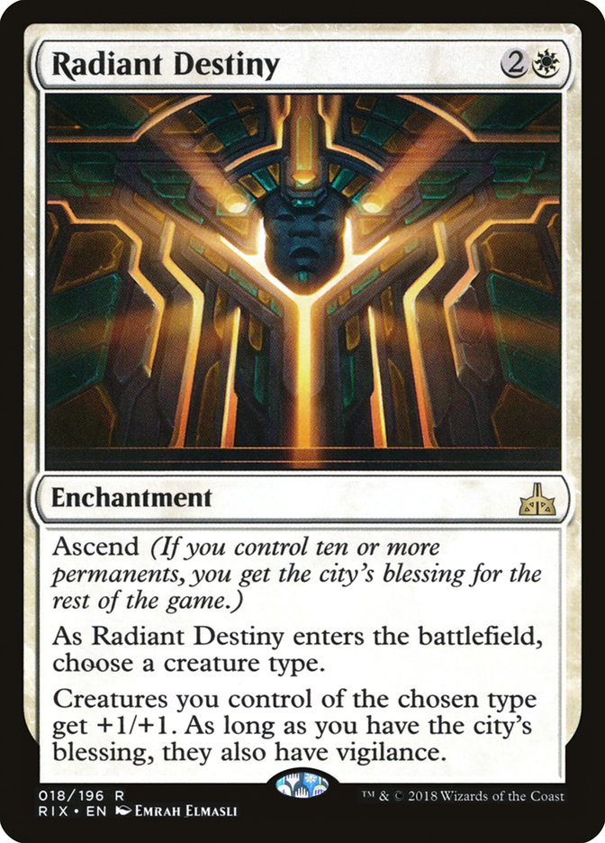 Radiant Destiny [Rivals of Ixalan] | Dragon's Lair Comics and Fantasy Houston TX