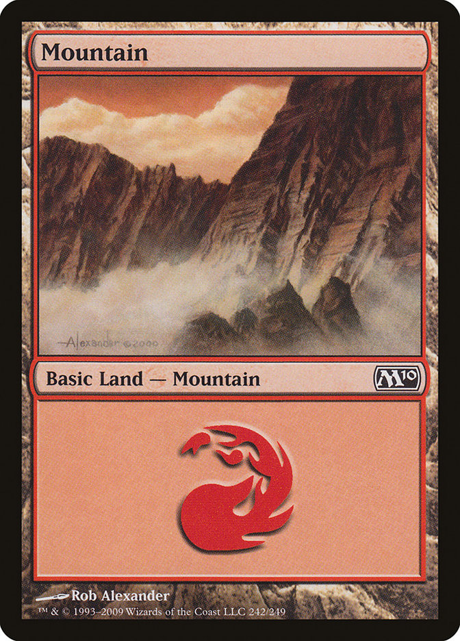 Mountain (242) [Magic 2010] | Dragon's Lair Comics and Fantasy Houston TX