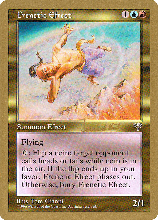 Frenetic Efreet (Janosch Kuhn) [World Championship Decks 1997] | Dragon's Lair Comics and Fantasy Houston TX