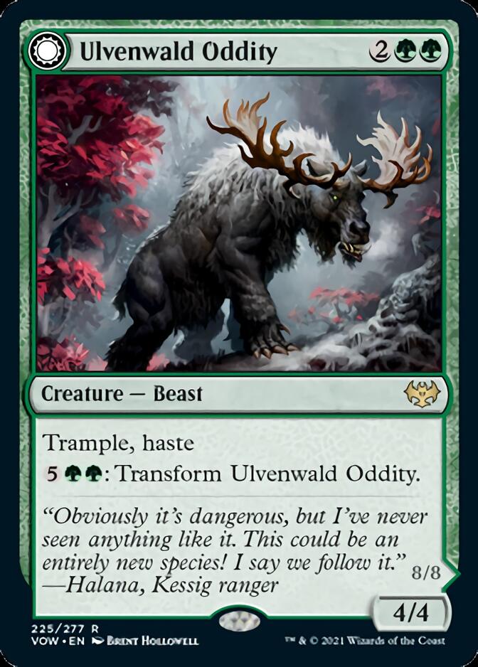 Ulvenwald Oddity // Ulvenwald Behemoth [Innistrad: Crimson Vow] | Dragon's Lair Comics and Fantasy Houston TX
