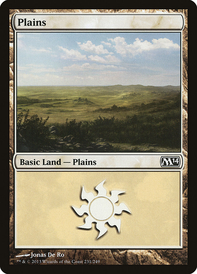 Plains (231) [Magic 2014] | Dragon's Lair Comics and Fantasy Houston TX