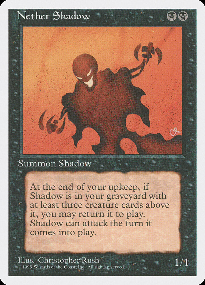 Nether Shadow [Fourth Edition] | Dragon's Lair Comics and Fantasy Houston TX