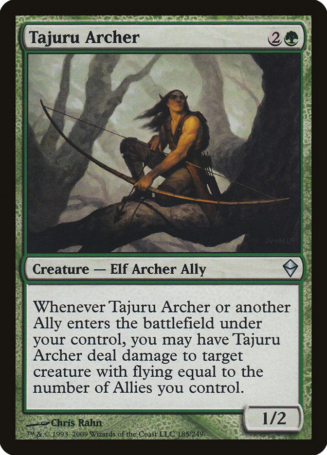Tajuru Archer [Zendikar] | Dragon's Lair Comics and Fantasy Houston TX