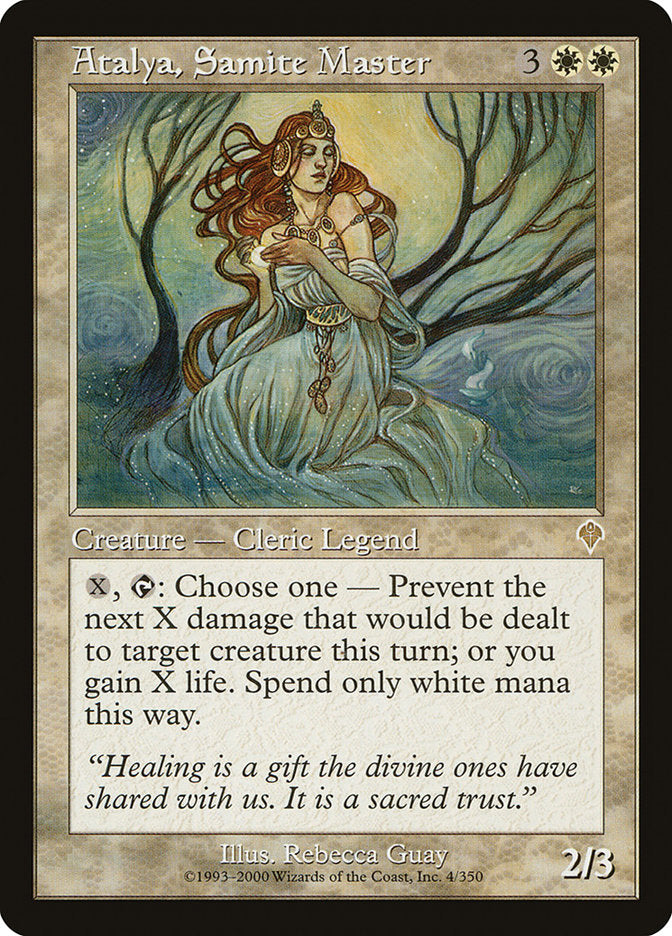 Atalya, Samite Master [Invasion] | Dragon's Lair Comics and Fantasy Houston TX