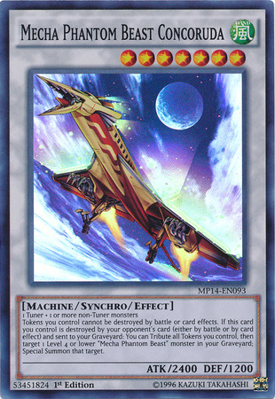 Mecha Phantom Beast Concoruda [MP14-EN093] Super Rare | Dragon's Lair Comics and Fantasy Houston TX