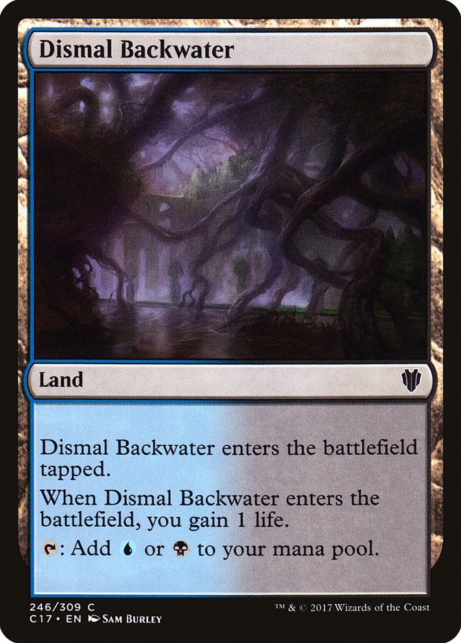 Dismal Backwater [Commander 2017] | Dragon's Lair Comics and Fantasy Houston TX