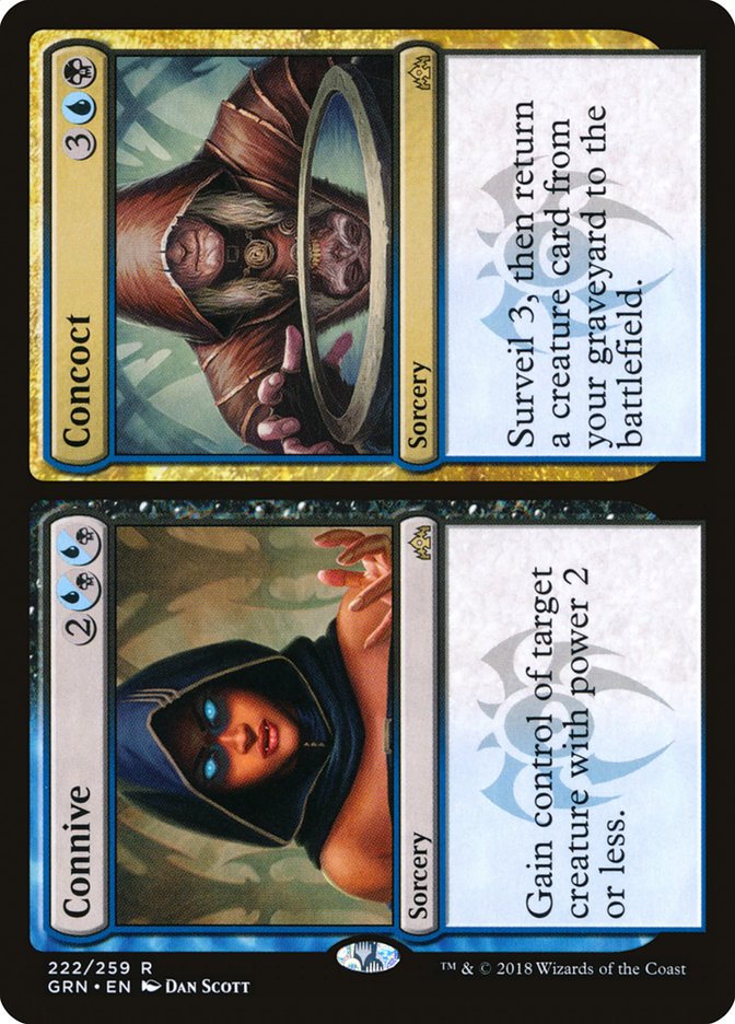Connive // Concoct [Guilds of Ravnica] | Dragon's Lair Comics and Fantasy Houston TX