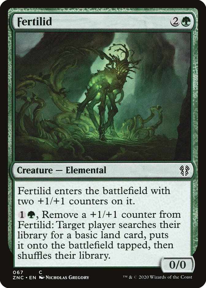 Fertilid [Zendikar Rising Commander] | Dragon's Lair Comics and Fantasy Houston TX