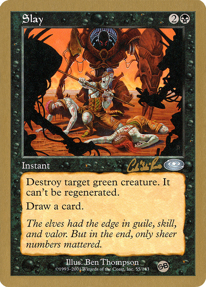Slay (Carlos Romao) (SB) [World Championship Decks 2002] | Dragon's Lair Comics and Fantasy Houston TX