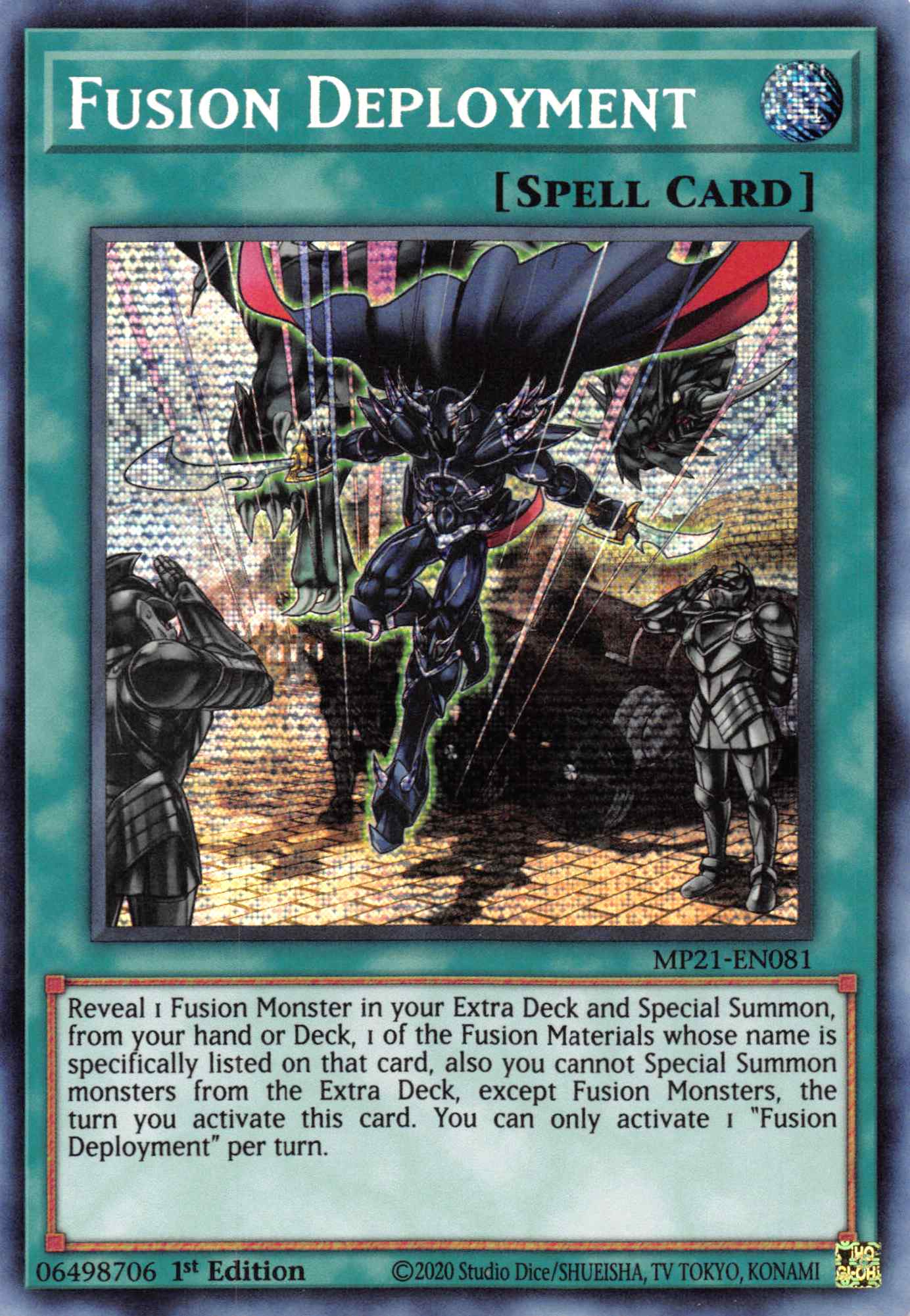Fusion Deployment [MP21-EN081] Prismatic Secret Rare | Dragon's Lair Comics and Fantasy Houston TX