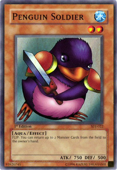 Penguin Soldier [SDJ-022] Super Rare | Dragon's Lair Comics and Fantasy Houston TX